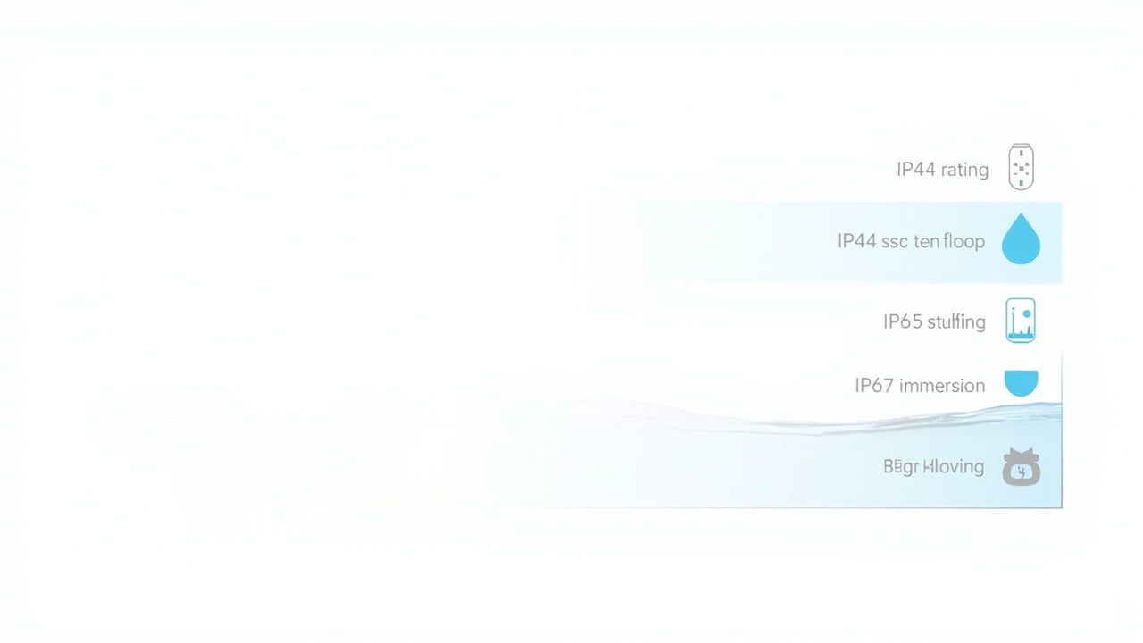 IP Rating Waterproof Chart